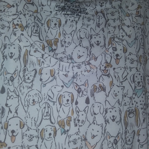 Set of Dog Themed Pajamas Set - Picture 2 of 8